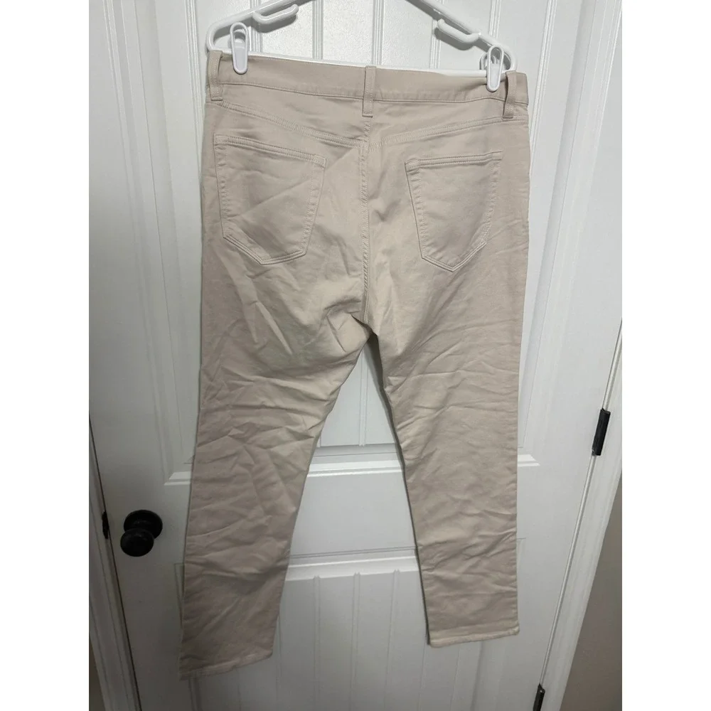 Banana Republic Pants Mens 34x32 Traveler Slim Khaki Chino 5-Pocket EUC